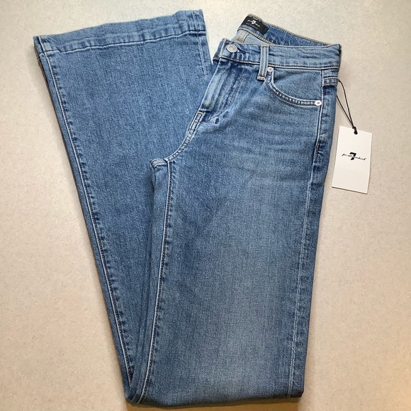 7 For All Mankind Jean 24X35 Dojo Alpine Drive NWT - Picture 4 of 6